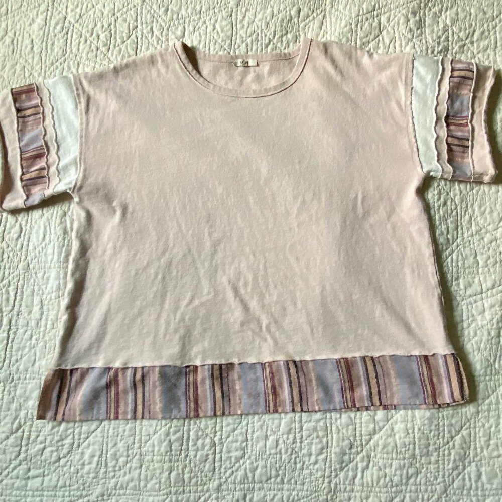 Easel block top pull over